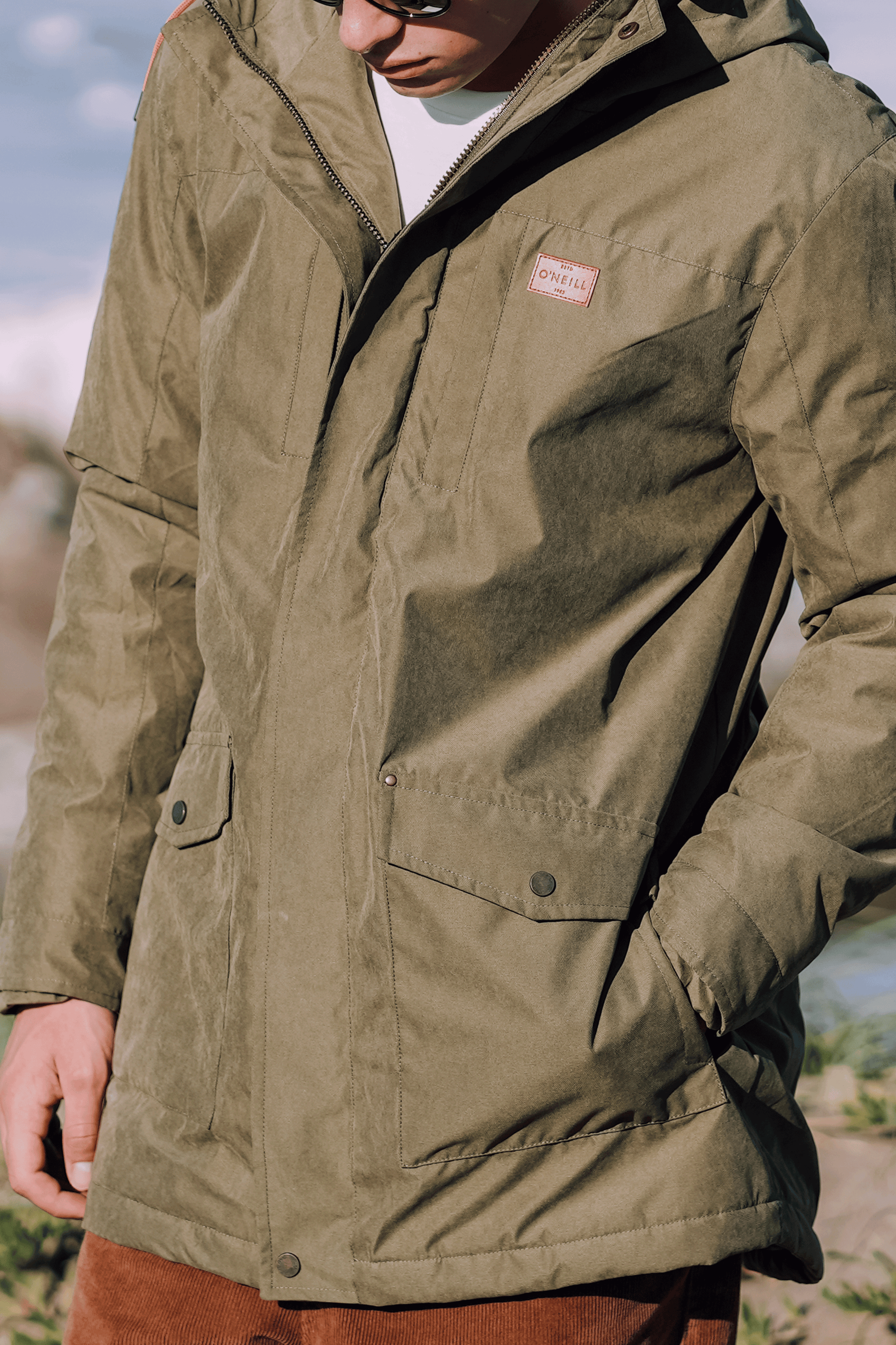 Campera Parka East O'Neill Importado