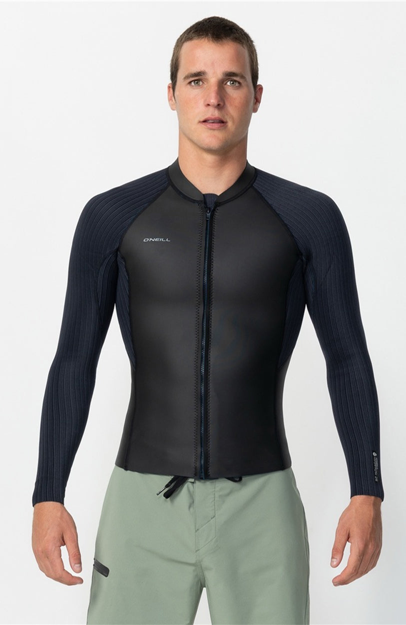 HyperFreak 2mm Front Zip Long Sleeve Wetsuit Jacket