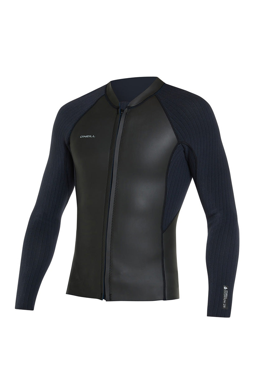 HyperFreak 2mm Front Zip Long Sleeve Wetsuit Jacket