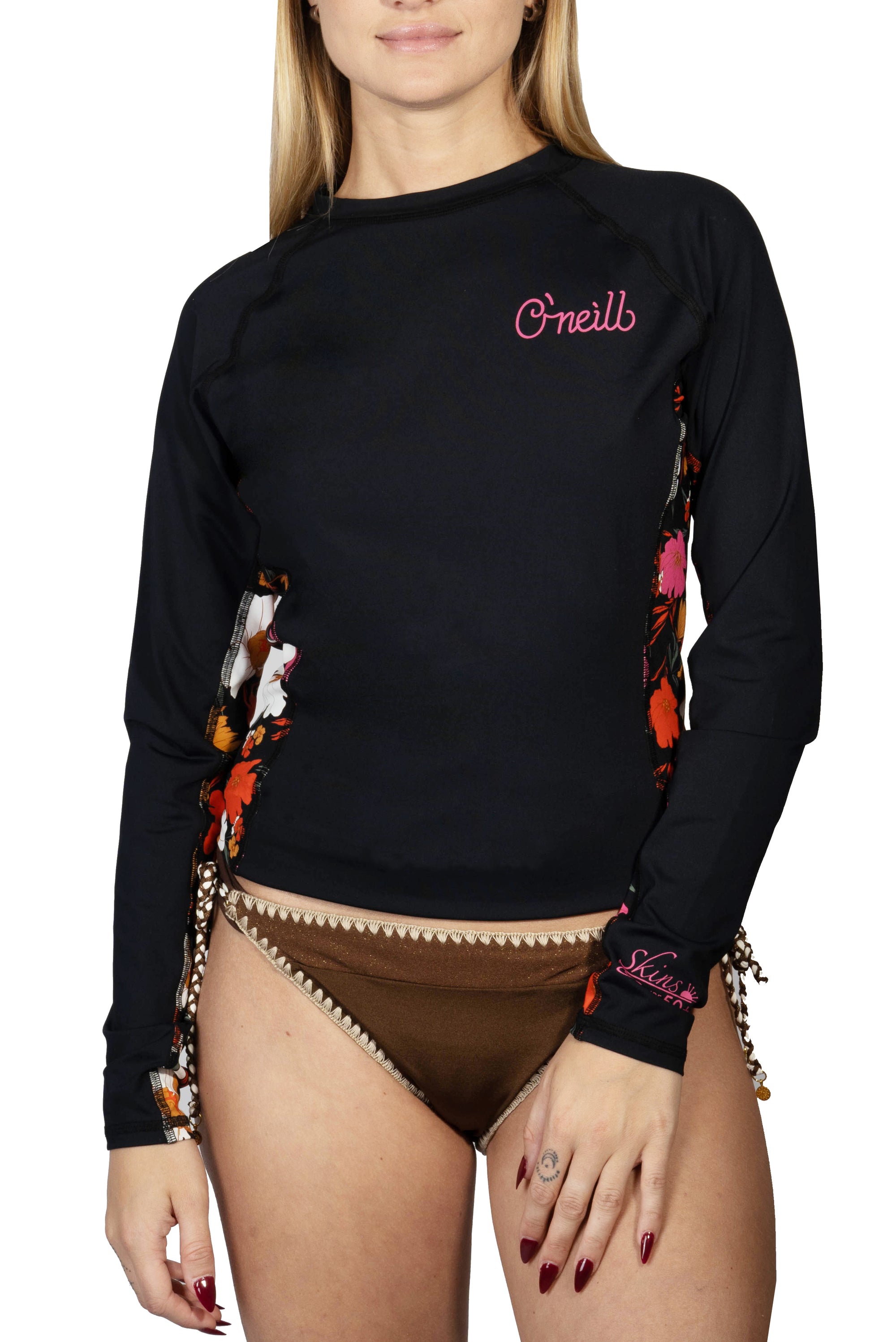 Lycra Floral Print UV L/S O'Neill