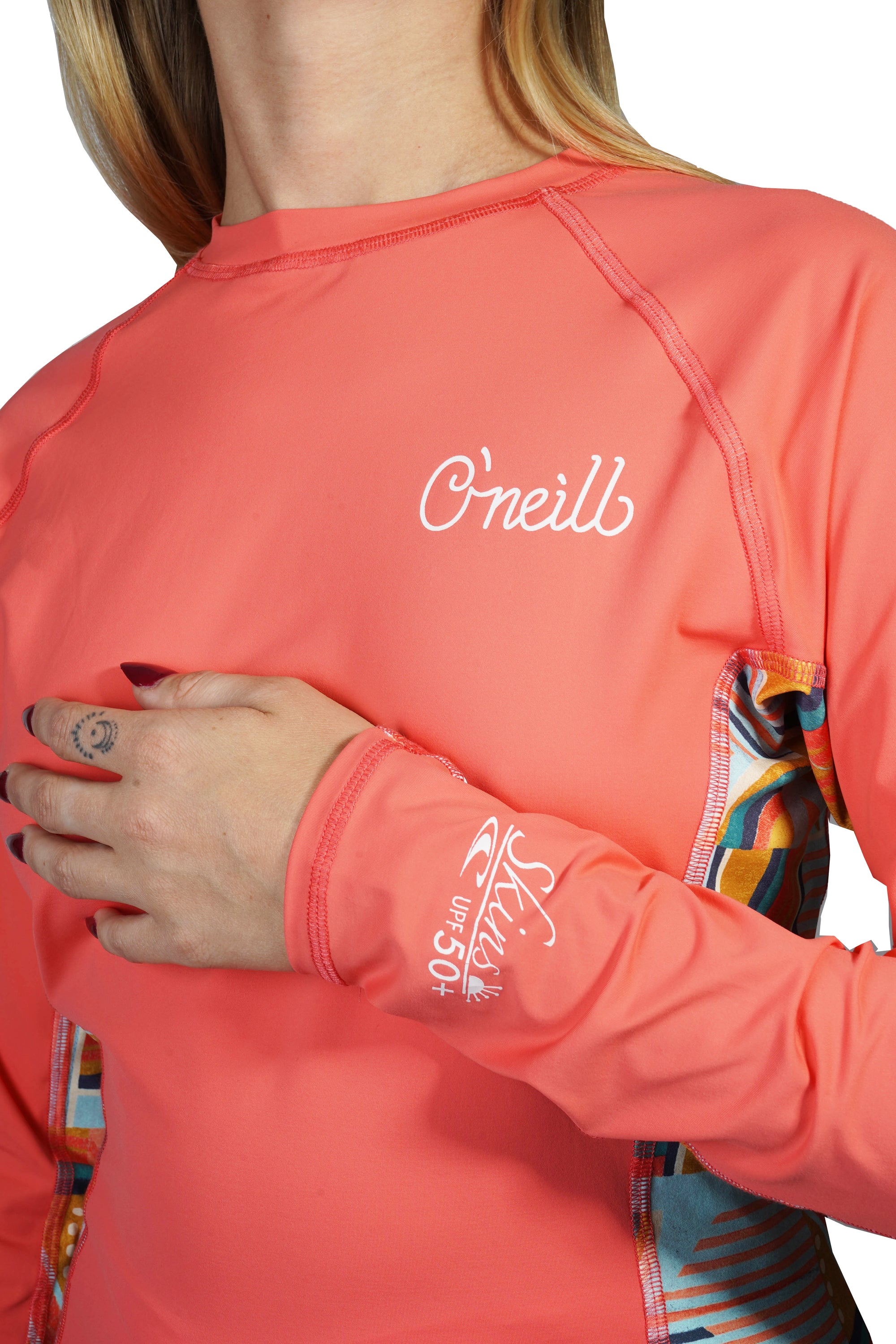 Lycra Geometric Print UV L/S O'Neill