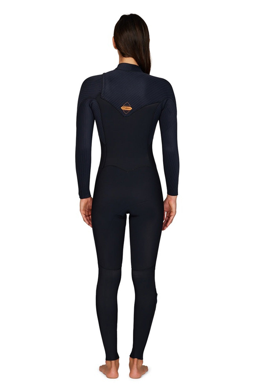 Womens HyperFreak 3/2+ Steamer Chest Zip Wetsuit