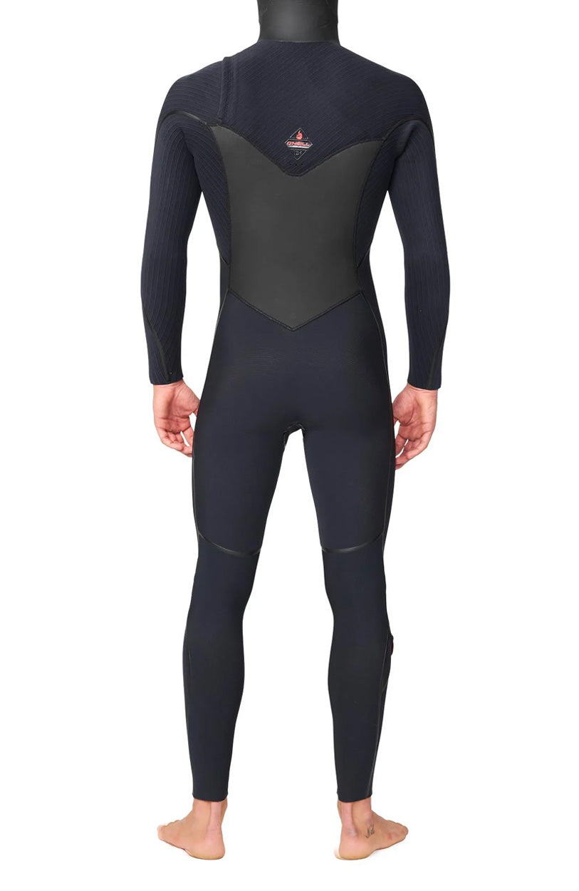 HyperFire X 5/4MM Hooded Steamer Chest Zip Wetsuit