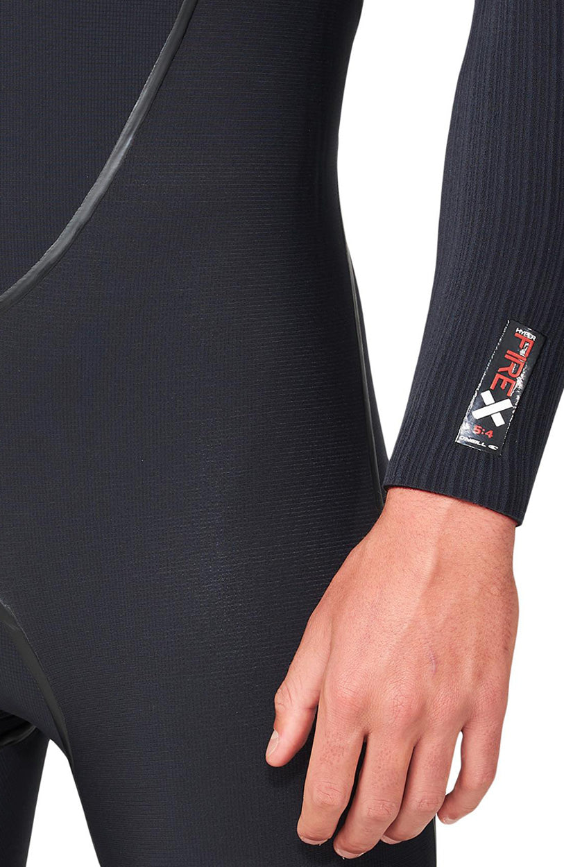 HyperFire X 5/4MM Hooded Steamer Chest Zip Wetsuit
