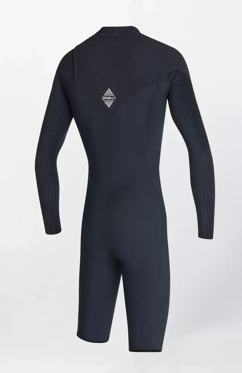 HyperFreak 2mm Long Sleeve Spring Suit Chest Zip - Black