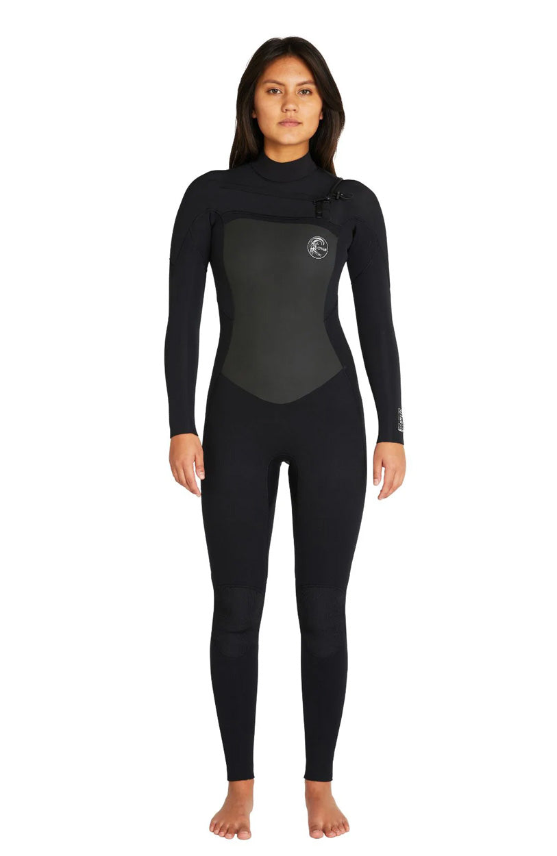 Women's Bahia 4/3mm Steamer Chest Zip Wetsuit