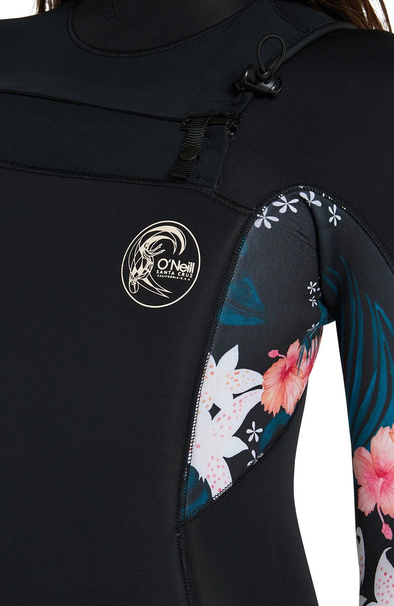 Women's Bahia 4/3mm Steamer Chest Zip Wetsuit