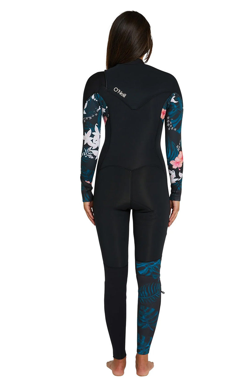 Women's Bahia 4/3mm Steamer Chest Zip Wetsuit