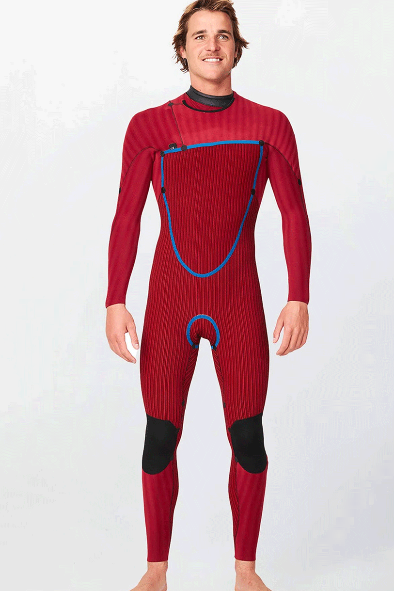 HyperFire X 4/3 MM Chest Zip Wetsuits