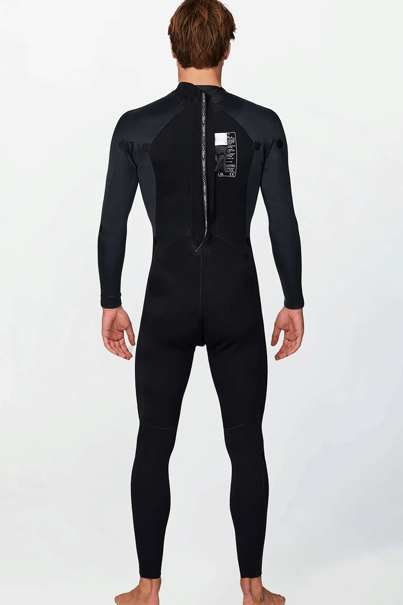 Men Reactor 2GBS Back Zip Full 3/2MM