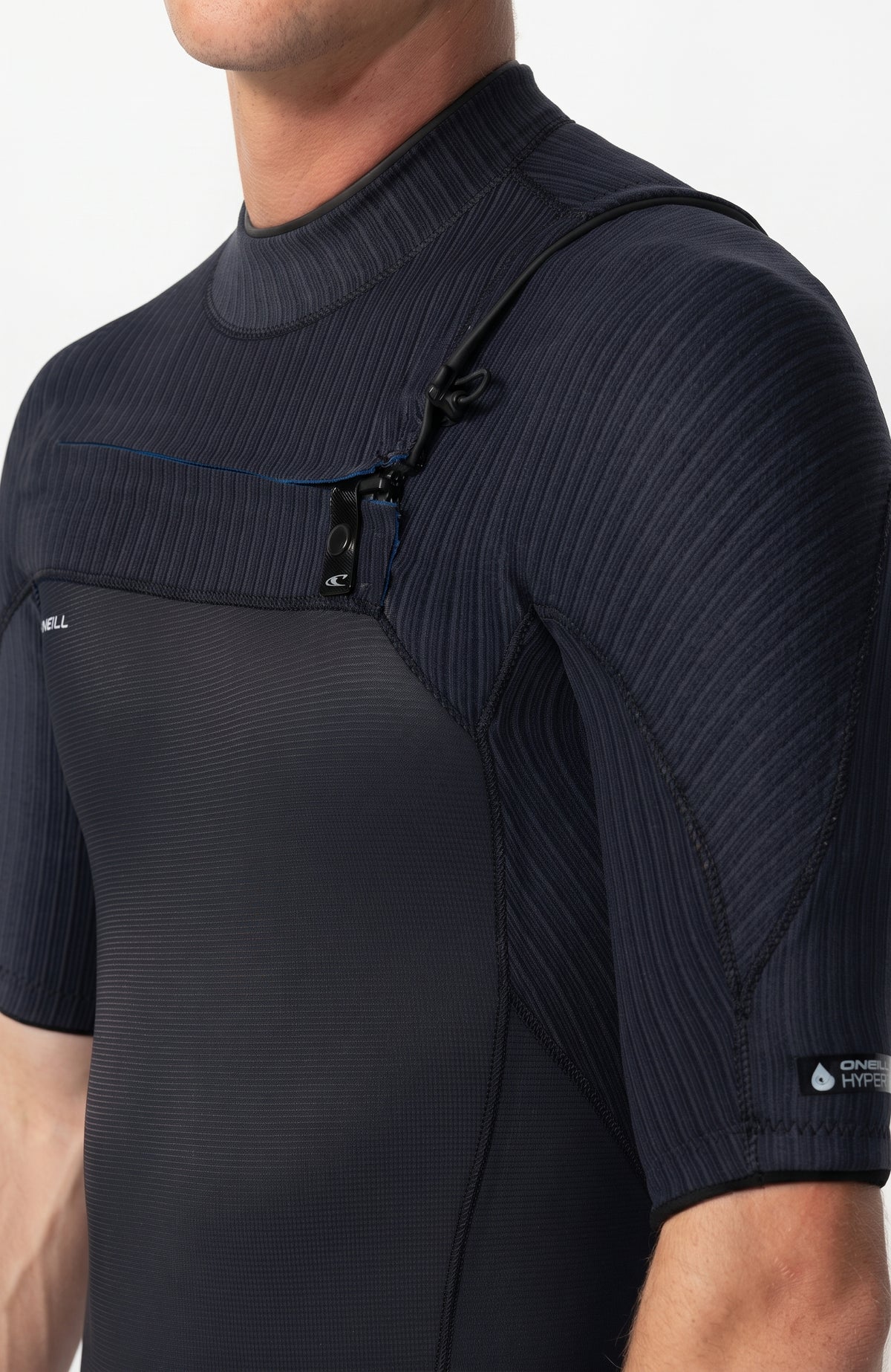 Men's HyperFreak 2mm Short Sleeve Spring Suit Chest Zip