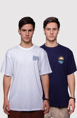 Blanco/Azul