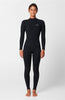 Women's Reactor 3/2mm Steamer Wetsuit - Black