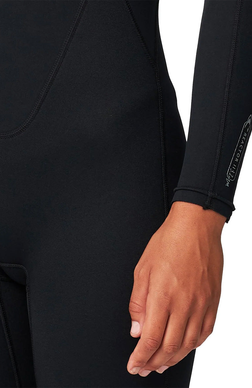 Women&#39;s Reactor 3/2mm Steamer Wetsuit - Black