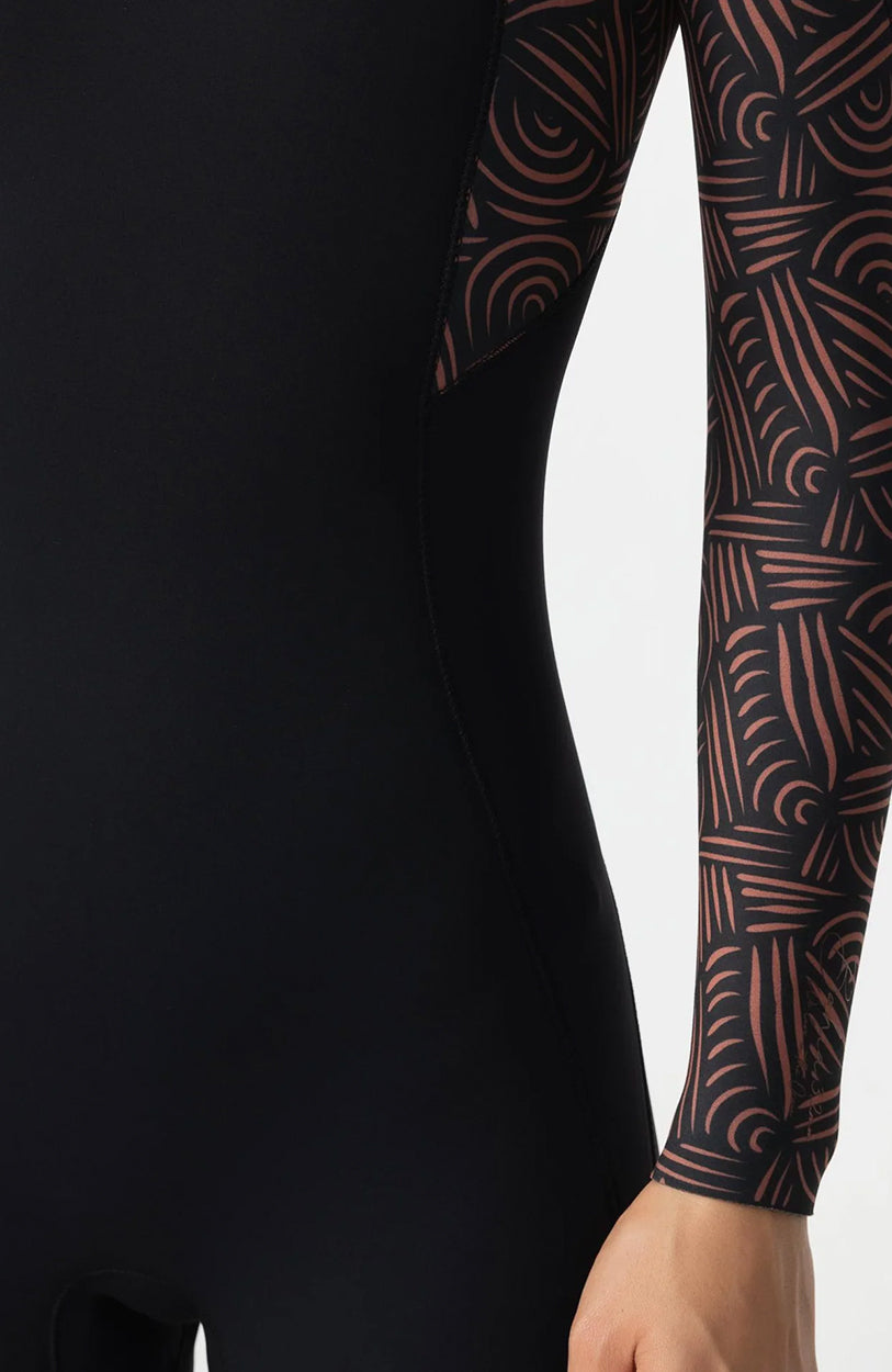 Women's Bahia 3/2mm Steamer Chest Zip Wetsuit