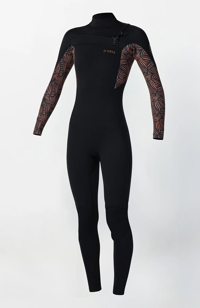 Women's Bahia 3/2mm Steamer Chest Zip Wetsuit