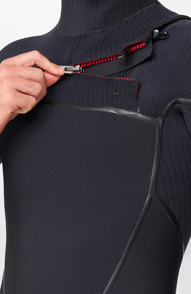HyperFire X 5/4MM Hooded Steamer Chest Zip Wetsuit