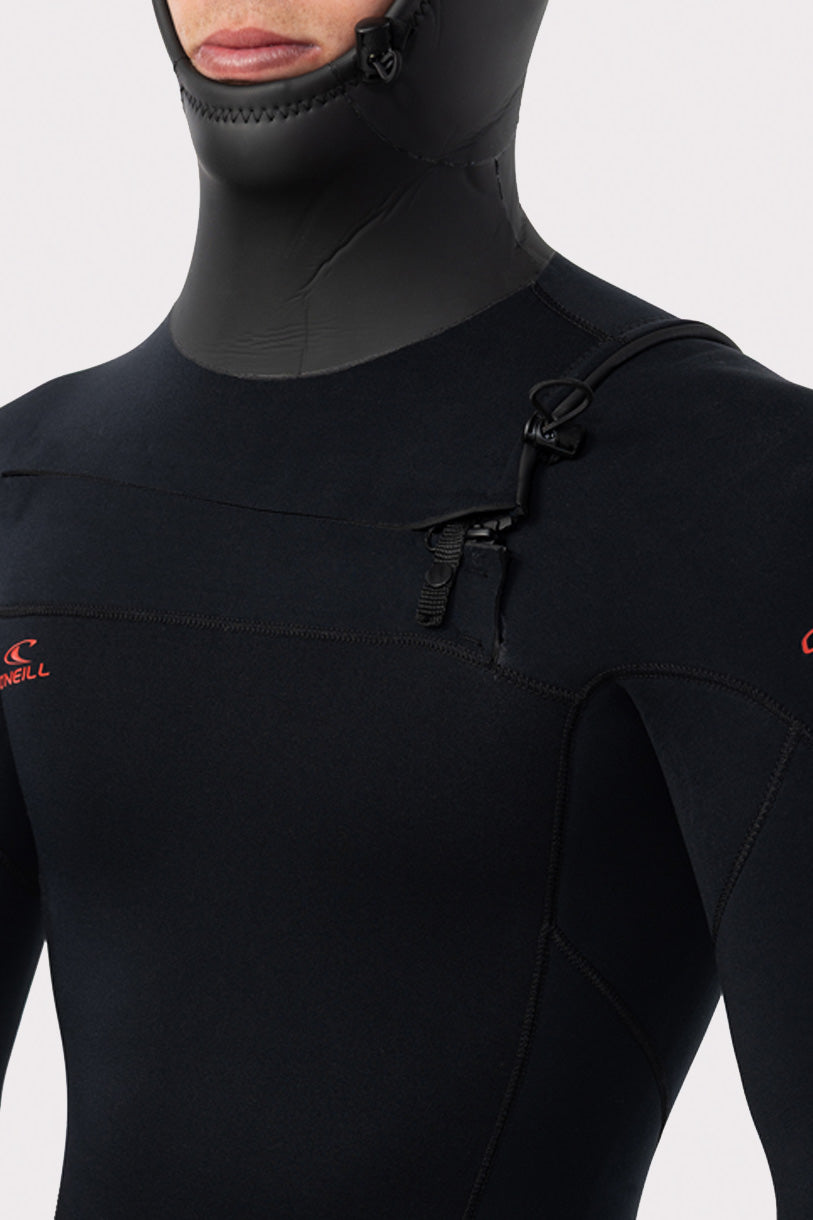 Men Reactor 2GBS Chest Zip Full W/Hood 5/4MM