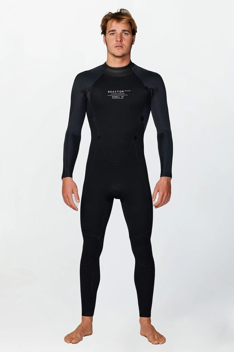 Men Reactor 4/3mm GBS Steamer Back Zip Wetsuit